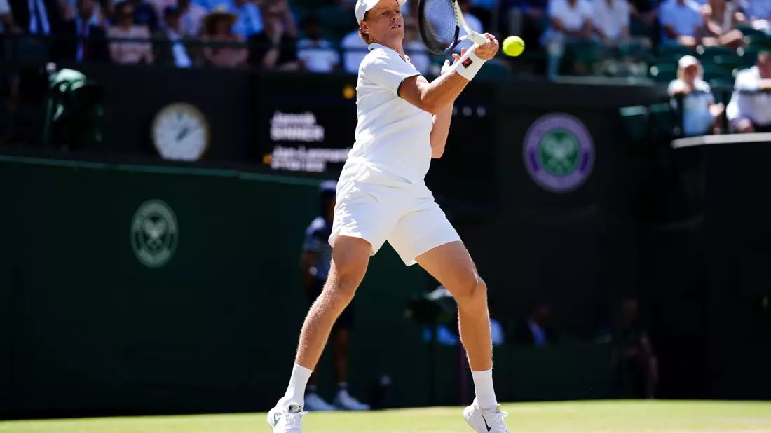 Jannik Sinner zeigte gegen Jan-Lennard Struff nicht immer seine Topform, geriet aber nicht in Gefahr. - Bild: John Walton/PA Wire/dpa