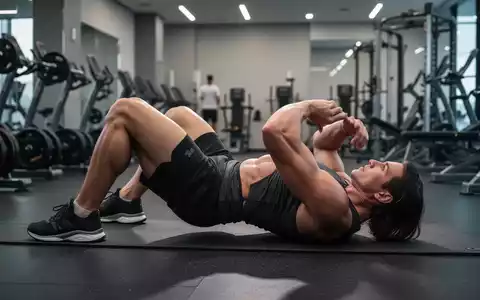 Eine Person führt auf einer Trainingsmatte eine 'Hollow Body Rock'-Übung aus, die die Rumpfmuskulatur stärkt. - Foto: über boerse-global.de