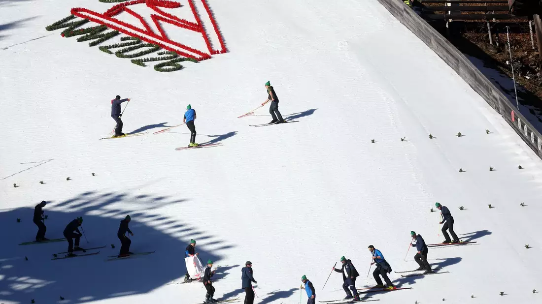 Oberstdorf wird bald wieder eine WM ausrichten. (Archivbild) - Bild: Karl-Josef Hildenbrand/dpa