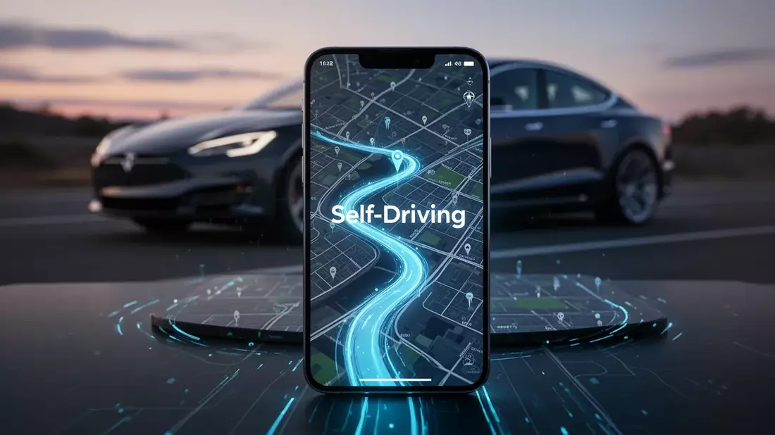 Tesla App Update: Live FSD-Tracking und neue Sicherheitsfeatures