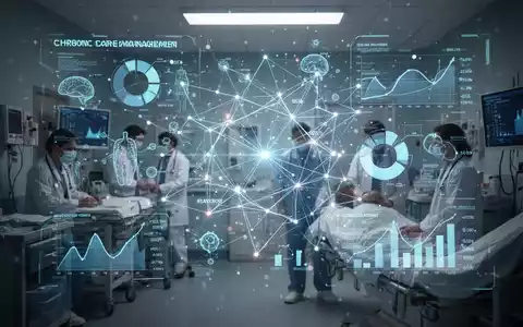 Abstrakte Darstellung von Gesundheitsdaten, die die Komplexität und die finanzielle Belastung chronischer Erkrankungen in der Krankenversicherung symbolisiert. - Foto: über boerse-global.de