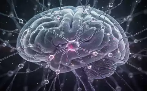 Abstrakte Darstellung von neuronalen Netzwerken im Gehirn mit leuchtenden Pfaden und verbundenen Knotenpunkten. - Foto: über boerse-global.de
