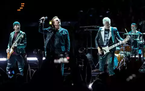 Noch in diesem Jahr soll ein neues Album von U2 erscheinen. - Foto: Daniel Bockwoldt/dpa