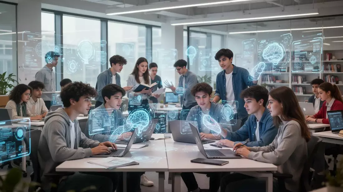 KI-Studie: Junge Studierende sparen Zeit durch Künstliche Intelligenz