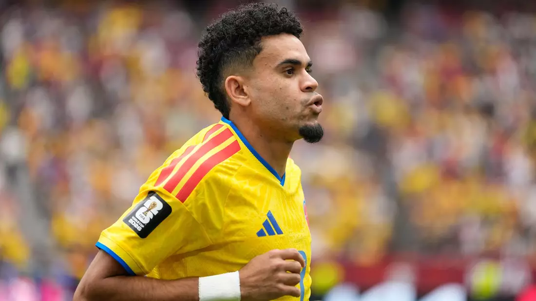 Bayern-Star Diaz war seit dem Usbekistan-Spiel torlos. - Bild: Lindsey Wasson/AP/dpa