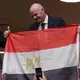 Infantino war im Stadion von Vancouver live vor Ort. - Bild: Abbie Parr/AP/dpa