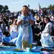In Argentinien wurde mit Lionel Messi und Co. mitgefiebert.  - Bild: Rodrigo Abd/AP/dpa