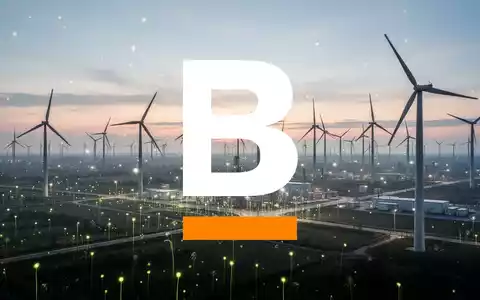 Eine weitläufige, moderne Landschaft für erneuerbare Energien bei Sonnenaufgang, die Wachstum und große Investitionen symbolisiert. - Foto: über boerse-global.de