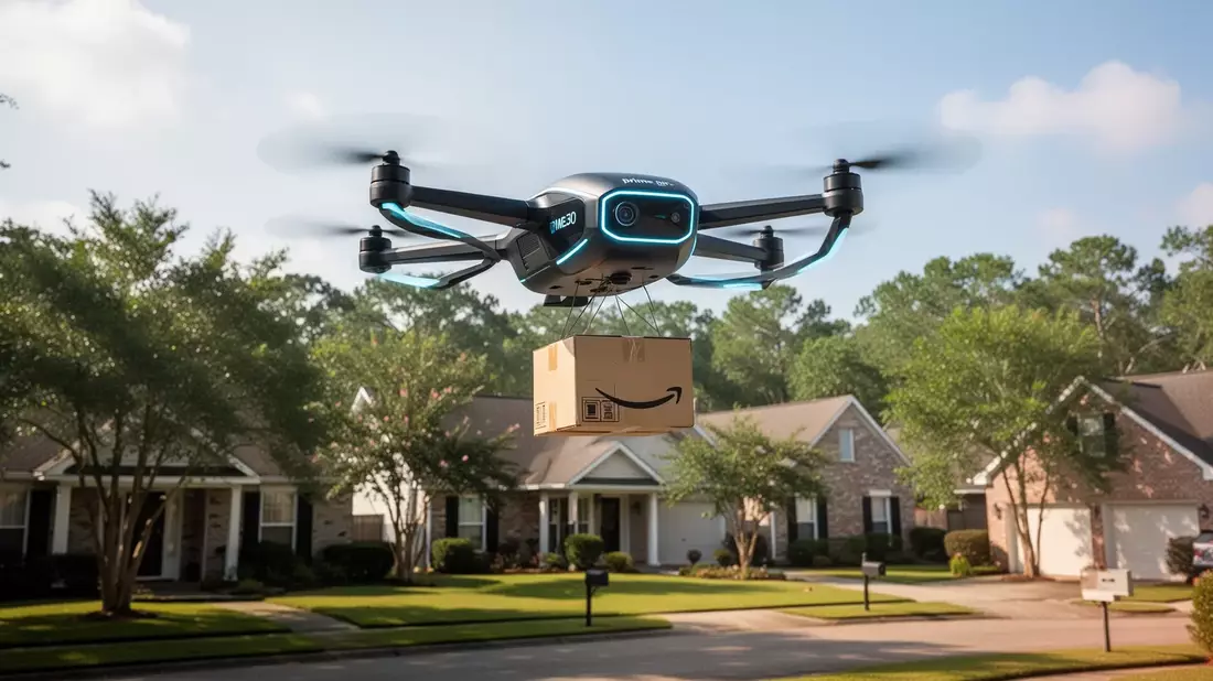 Amazon Prime Air: Drohnenlieferungen starten in Baton Rouge