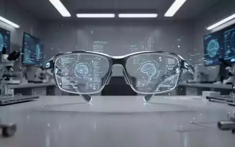 Schlanke, futuristische KI-Smartglasses mit dezenten digitalen Projektionen, die Apples XR-Strategiewechsel symbolisieren. - Foto: über boerse-global.de