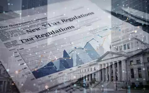 Abstrakte Darstellung von Finanzdokumenten und Diagrammen, die neue Umsatzsteuerregeln für Kommunen symbolisieren. - Foto: über boerse-global.de