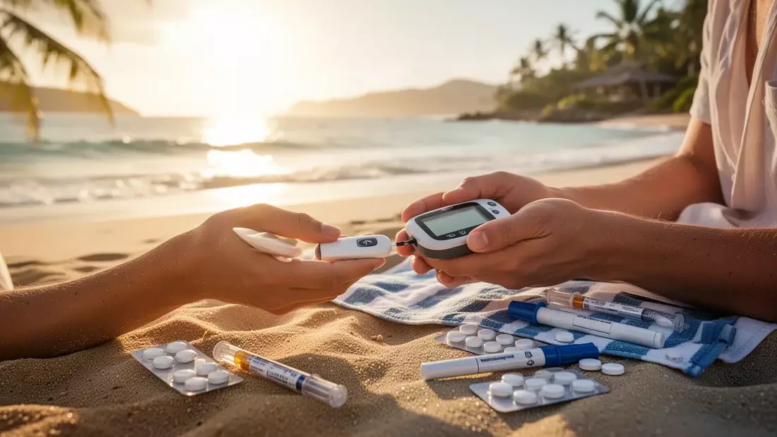 Diabetes im Urlaub: Risiken, Kosten und neue Therapien