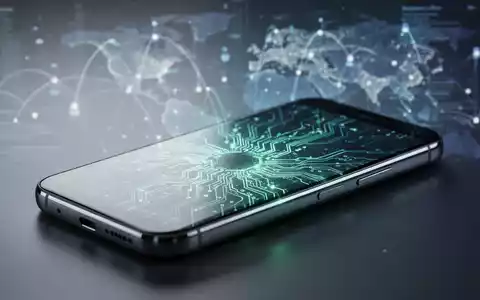 Nahaufnahme eines Smartphones mit sichtbaren internen Schaltkreisen, die Technologie und globale Lieferketten symbolisieren. - Foto: über boerse-global.de