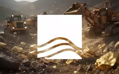 Abstrakte, atmosphärische Darstellung einer Goldmine mit schimmerndem Golderz und subtilen Lichtreflexionen, die Reichtum und Potenzial andeutet. - Foto: über boerse-global.de