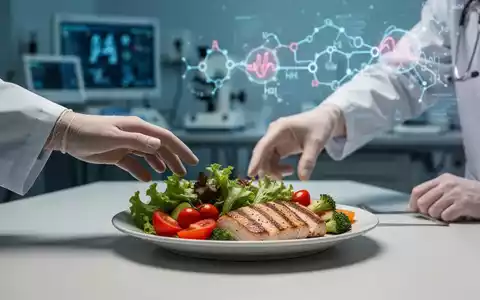 Eine Hand greift nach einer gesunden Mahlzeit mit Gemüse, symbolisierend einen Paradigmenwechsel im Diabetes-Management hin zu Prävention. - Foto: über boerse-global.de
