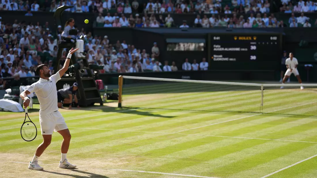Zwei Siege trennen Novak Djokovic noch von seinem 25. Grand-Slam-Titel. - Bild: Kirsty Wigglesworth/AP/dpa