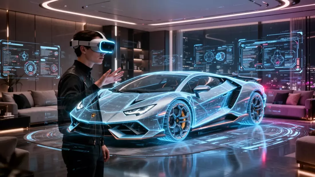 Lamborghini Vision Pro App: Supersportler virtuell erleben