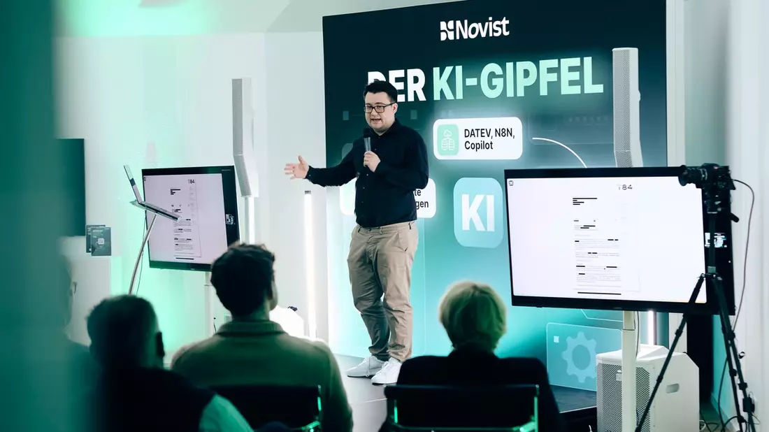 KI in der Steuerkanzlei: Ken Keiper von Novist® erklärt, was heute wirklich funktioniert – und was nicht - Bild: presseportal.de