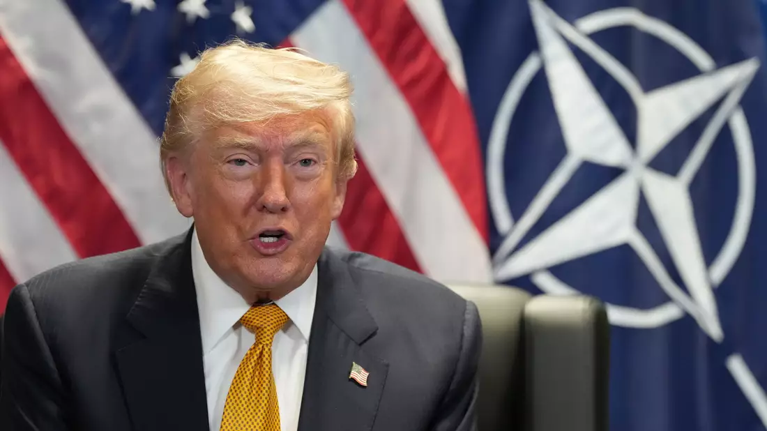 Iran, Spanien, Grönland: Auf offener Bühne schaltet Trump auf Krawall. - Bild: Alex Brandon/AP/dpa