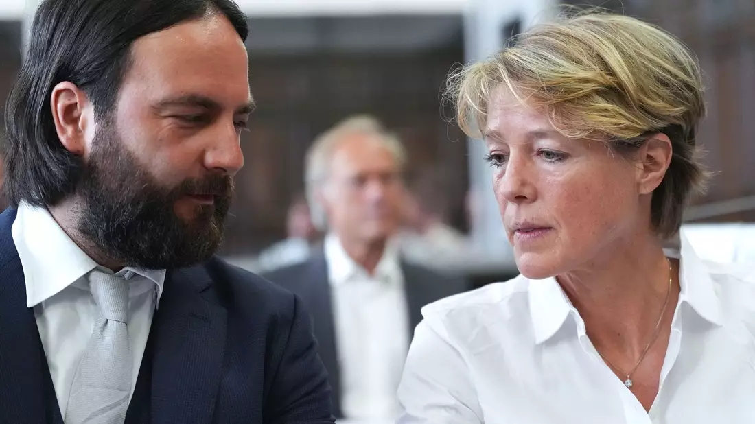 Christina Block soll den Auftrag zur Entführung gegeben haben. - Bild: Marcus Brandt/Pool dpa/dpa