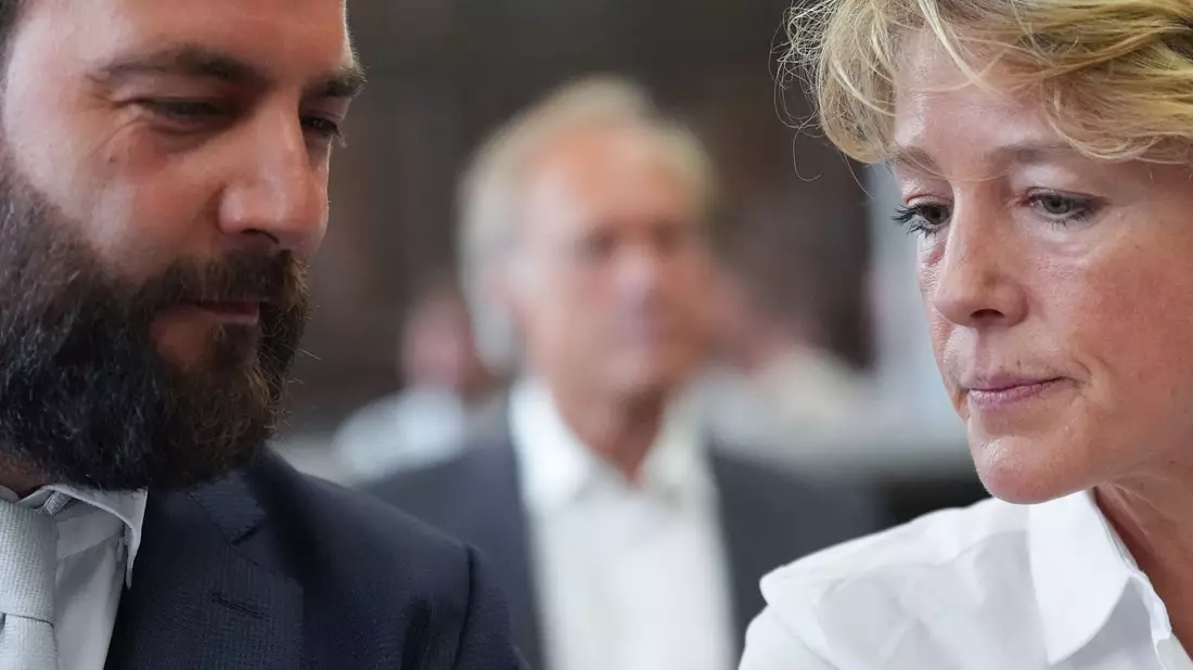 Es ist bereits der 62. Verhandlungstag im Prozess gegen Christina Block. - Bild: Marcus Brandt/Pool dpa/dpa