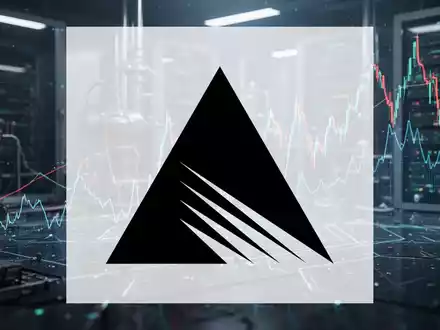 Abstrakte, atmosphärische Szene, die die Halbleiterindustrie darstellt. Eine Stimmung erheblichen Marktabschwungs und Volatilität. - Foto: über boerse-global.de