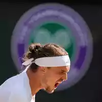 Emotional feierte Alexander Zverev im Viertelfinale gegen Taylor Fritz wichtige Punktgewinne. - Foto: Andrew Matthews/PA Wire/dpa