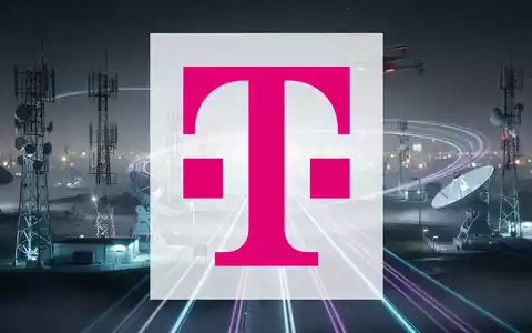 Abstrakte Darstellung von Telekommunikationsinfrastruktur mit Lichtspuren, die schnelle Datenübertragung und Netzwerkerweiterung symbolisieren. - Foto: über boerse-global.de
