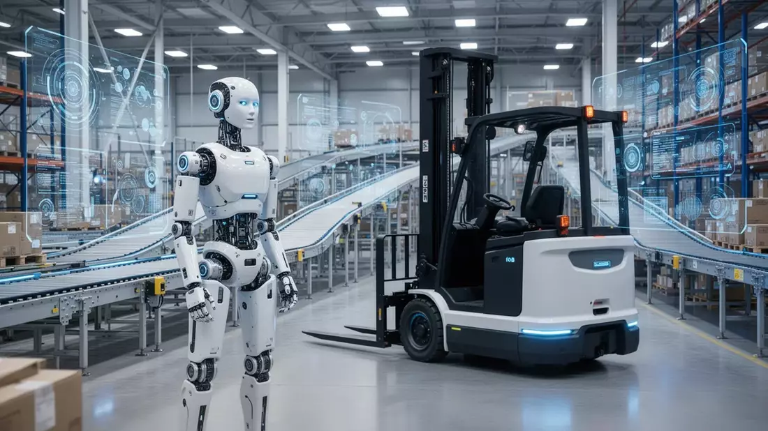 Logistik-Boom: KI-Roboter und autonome Lkw im Praxiseinsatz