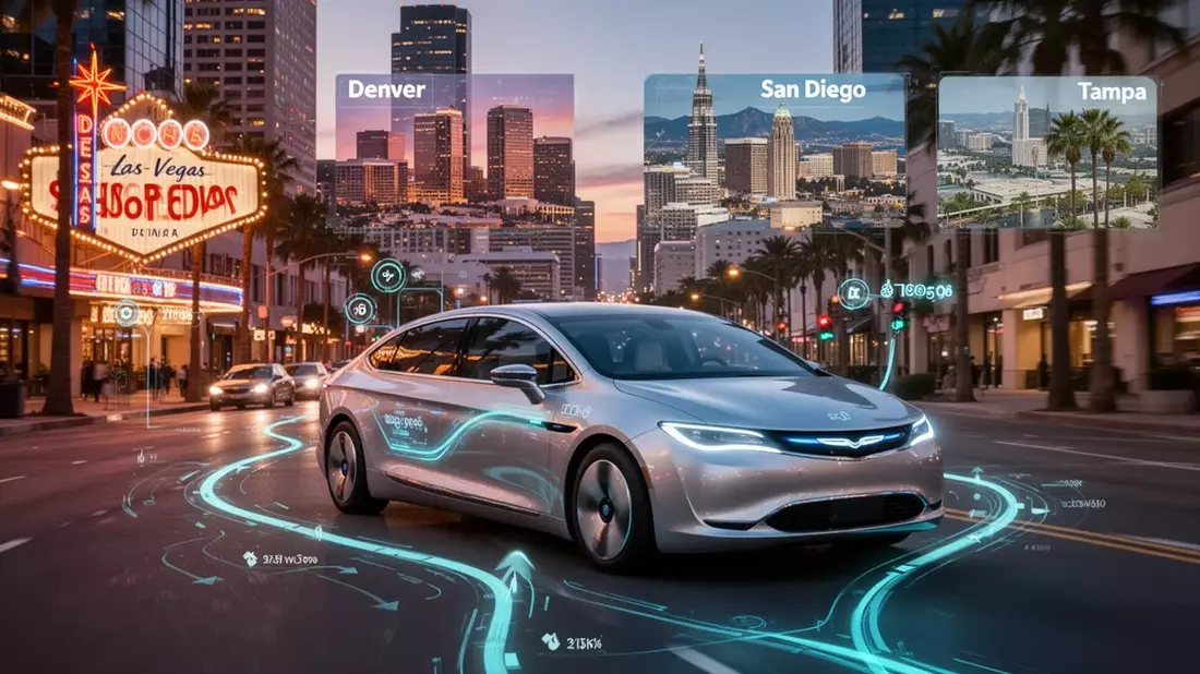Waymo startet Robotaxi-Dienst in vier weiteren US-Städten