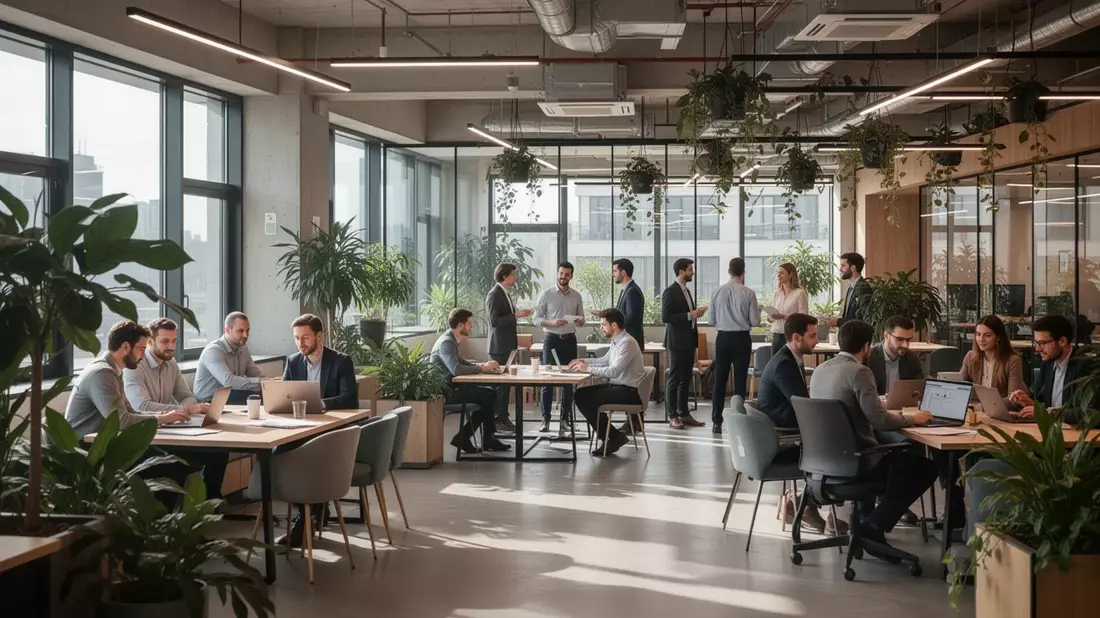 Coworking-Boom: Flexible Büros erobern Metropolen und ländliche Räume