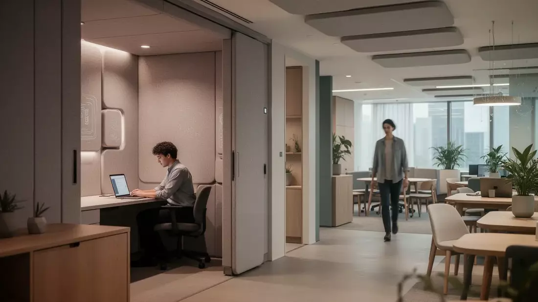 Neurodiversität am Arbeitsplatz: Stille Stunden und reizarme Zonen im Trend