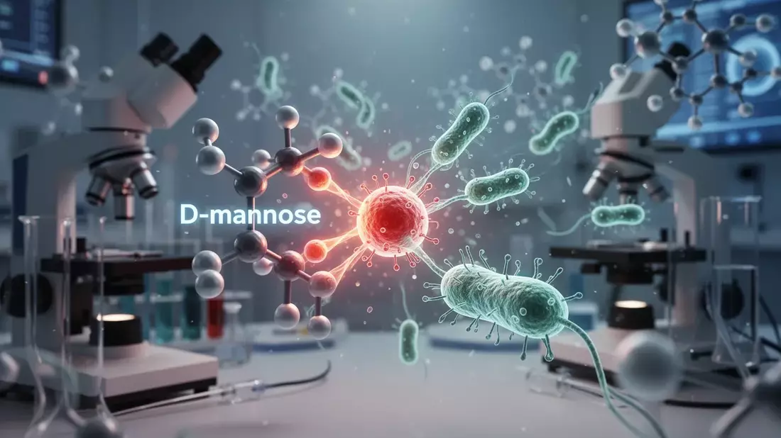 D-Mannose: Zuckerblockade gegen E. coli und neue Krebstherapie