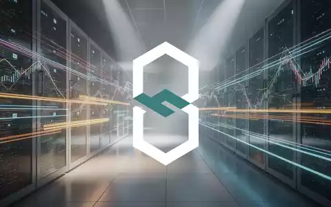 Abstrakte Darstellung der digitalen Finanzwelt und Marktintegration mit dynamischen Lichtstreifen in einem futuristischen Rechenzentrum. - Foto: über boerse-global.de