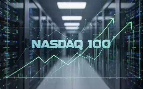 Abstrakte Darstellung von Finanzwachstum mit aufwärts gerichteten Linien und Graphen, die den NASDAQ 100 symbolisieren. - Foto: über boerse-global.de