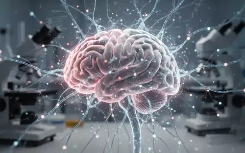 Ein stilisiertes menschliches Gehirn mit leuchtenden neuronalen Pfaden und Datenpunkten, das neurobiologische Prozesse darstellt. - Foto: über boerse-global.de
