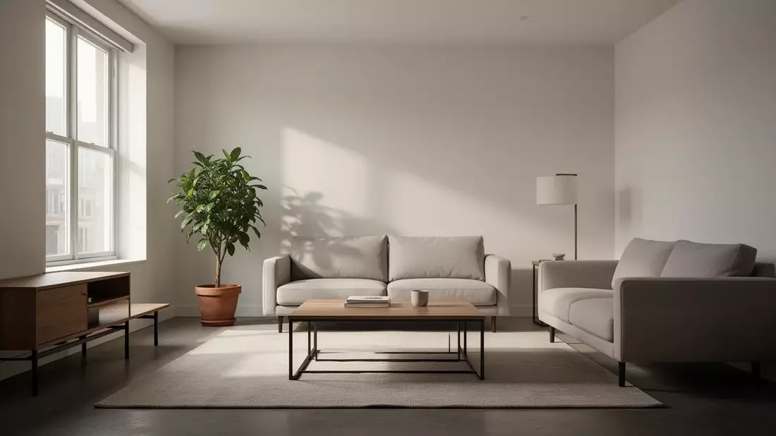 Minimalismus-Trend: Wohnungen ausmisten und Baukosten senken