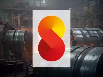 Abstrakte Darstellung der Stahlindustrie mit metallischen Texturen und einem Hauch von internationalem Handel. - Foto: über boerse-global.de