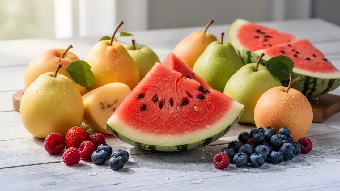 Sommerfrüchte: Nashi, Wassermelone und Beeren im Trend