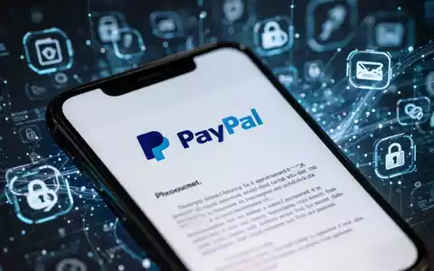 Smartphone mit PayPal-Logo und rechtlichem Text, symbolisiert digitale Zahlungsbedingungen. - Foto: über boerse-global.de