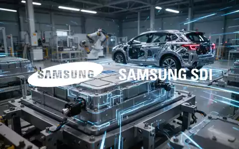Abstrakte Szene, die den Sektor der Batterie- und Elektrofahrzeugkomponentenherstellung darstellt, mit dynamischer und innovativer Stimmung. - Foto: über boerse-global.de