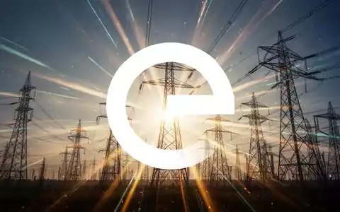 Abstrakte Darstellung von frischem Kapital im Energiesektor mit dynamischen Lichtstrahlen, die eine Stromnetzinfrastruktur beleuchten. - Foto: über boerse-global.de