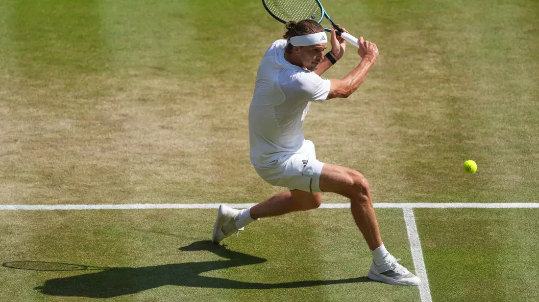 Alexander Zverev spielt auch auf Rasen stark.  - Bild: Kirsty Wigglesworth/AP/dpa