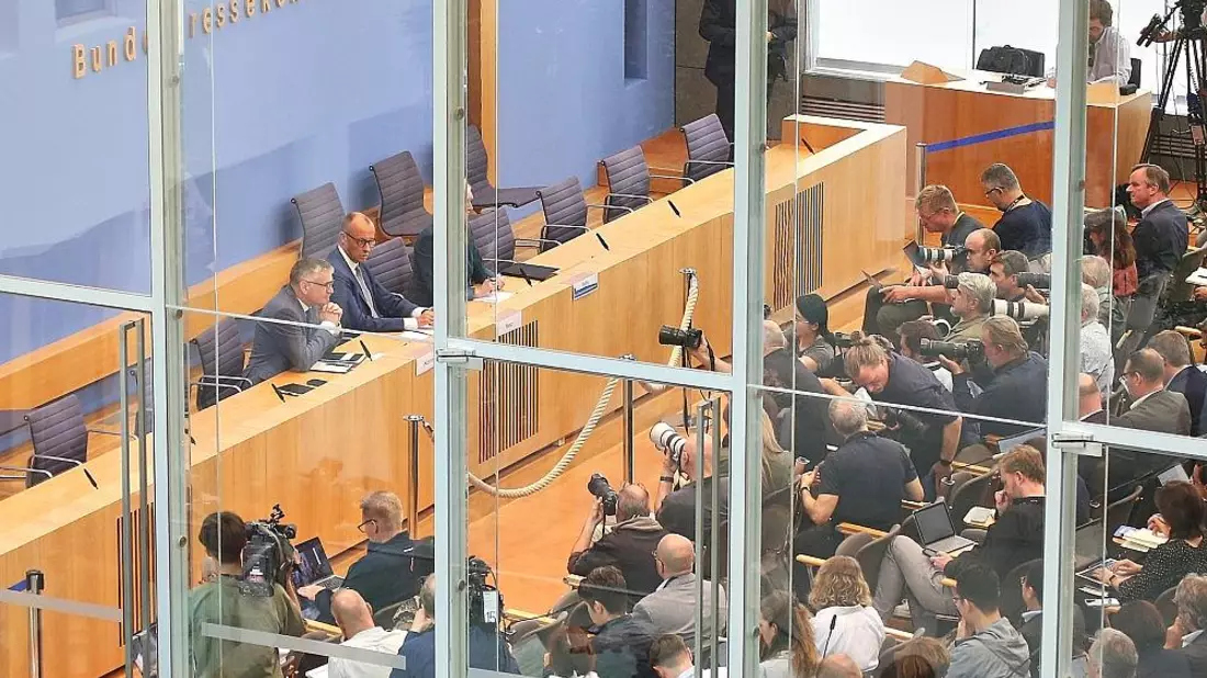 Merz stellt sich am 15. Juli der Hauptstadtpresse