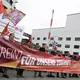 In Osnabrück wurde bereits am Vormittag protestiert.  - Bild: David Ebener/dpa