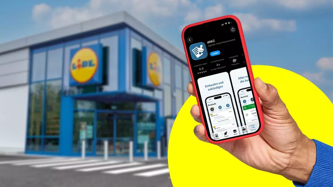 Lidl testet als erster Lebensmitteleinzelhändler die neue digitale Zoll-App dAKZ - Bild: presseportal.de