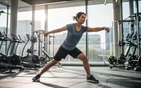 Eine Person in ihren frühen 30ern beim Sport, symbolisch für Gesundheitsvorsorge und Bewegung. Helle, dynamische Szene. - Foto: über boerse-global.de