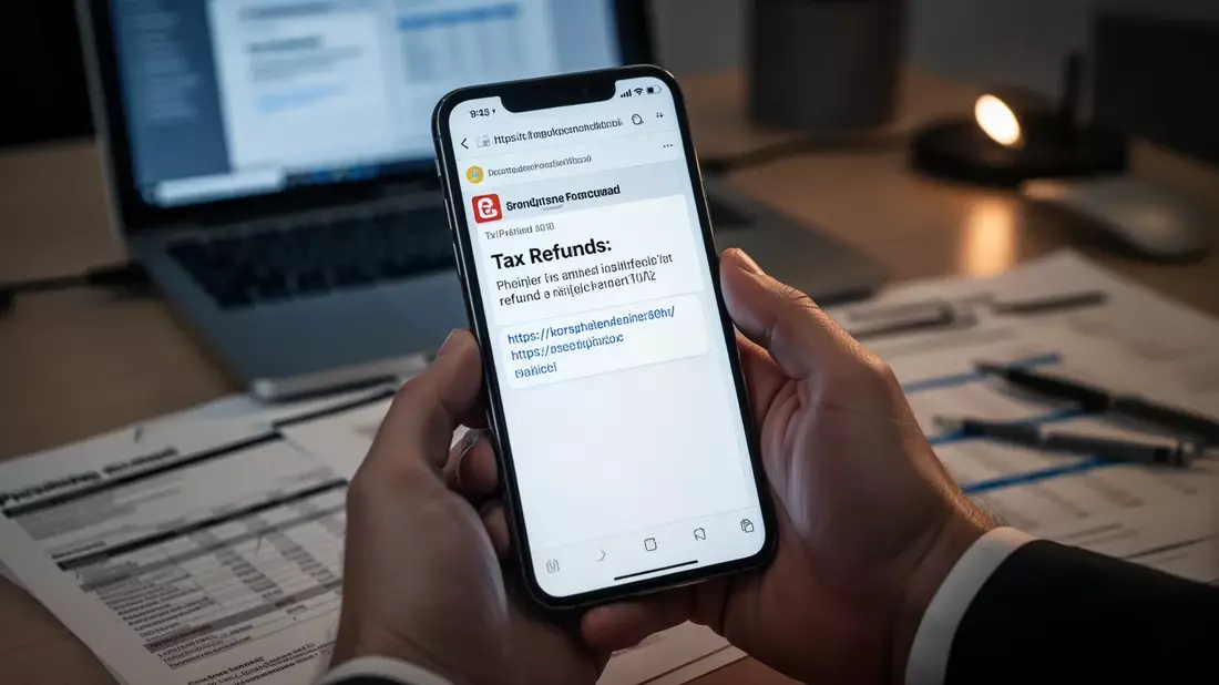 BZSt warnt vor Phishing-Mails zu gefälschten Steuerrückzahlungen