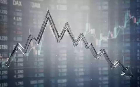 Eine stilisierte, dynamische Grafiklinie, die den DAX-Index darstellt, mit einem Höhepunkt und einem anschließenden Rückgang. - Foto: über boerse-global.de