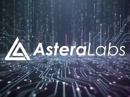 Abstrakte Darstellung der Halbleiterindustrie mit digitalen Datenströmen und leuchtenden Schaltkreisen in Blautönen, die Erwartung andeuten. - Foto: über boerse-global.de